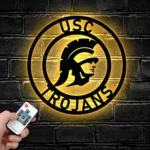 Usc Trojans Metal Sign Nfl 1