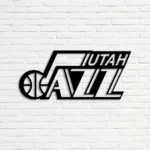 Utah Jazz Metal Sign Emblem 1