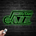 Utah Jazz Metal Sign Emblem 1