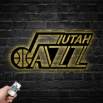 Utah Jazz Metal Sign Emblem 1