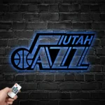Utah Jazz Metal Sign Emblem 1
