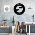 Utah Jazz Metal Sign Insignia 1