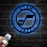 Utah Jazz Metal Sign Nba 1