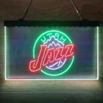 Utah Jazz Neon Sign 3 Color 1