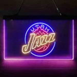 Utah Jazz Neon Sign 3 Color 1