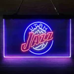 Utah Jazz Neon Sign 3 Color 1