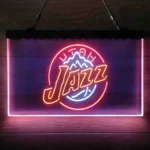 Utah Jazz Neon Sign 3 Color 1