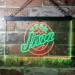 Utah Jazz Neon Sign Logo 1