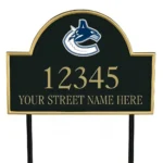 Vancouver Canucks Metal Sign Canucks Orca Icon 1