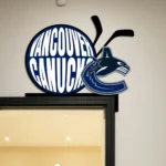 Vancouver Canucks Metal Sign Logo 1