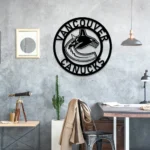 Vancouver Canucks Metal Sign Nhl 1