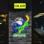 Vancouver Canucks Neon Sign Mascot Acrylic 1
