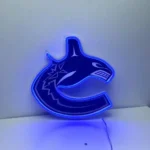 Vancouver Canucks Neon Sign Orca Ice Mark 1
