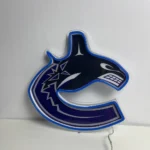 Vancouver Canucks Neon Sign Orca Ice Mark 1