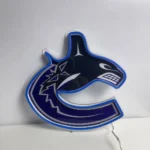 Vancouver Canucks Neon Sign Orca Ice Mark 1