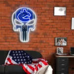 Vancouver Canucks Neon Sign The Punisher 1