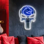 Vancouver Canucks Neon Sign The Punisher 1