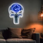 Vancouver Canucks Neon Sign The Punisher 1