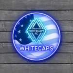 Vancouver Whitecaps Neon Sign Fc Us Flag Acrylic 1