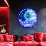 Vancouver Whitecaps Neon Sign Fc Us Flag Acrylic 1