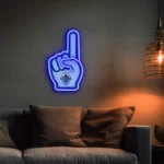 Vancouver Whitecaps Neon Sign Mls Fc Foam Finger 1
