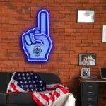 Vancouver Whitecaps Neon Sign Mls Fc Foam Finger 1