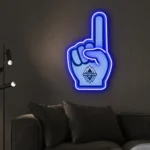 Vancouver Whitecaps Neon Sign Mls Fc Foam Finger 1