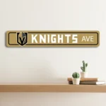 Vegas Golden Knights Metal Sign Artistic Nhl 1