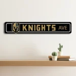 Vegas Golden Knights Metal Sign Artistic Nhl 1