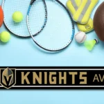 Vegas Golden Knights Metal Sign Artistic Nhl 1