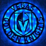 Vegas Golden Knights Metal Sign Nhl 1