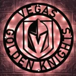 Vegas Golden Knights Metal Sign Nhl 1