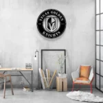 Vegas Golden Knights Metal Sign Vgk Knight Logo 1