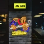 Vegas Golden Knights Neon Sign Mascot Acrylic 1