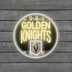 Vegas Golden Knights Neon Sign Retro Acrylic 1