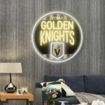 Vegas Golden Knights Neon Sign Retro Acrylic 1