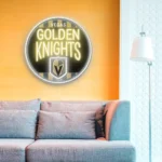 Vegas Golden Knights Neon Sign Retro Acrylic 1