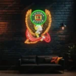 Victoria Bitter Neon Sign Bespoke Vb Logo Custom American Eagle 1