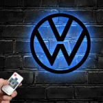 Volkswagen Metal Sign Logo Car 1