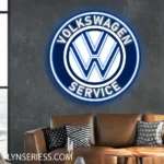 Volkswagen Neon Sign Super Car 1
