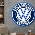 Volkswagen Neon Sign Super Car 1