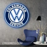 Volkswagen Neon Sign Super Car 1