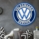 Volkswagen Neon Sign Super Car 1