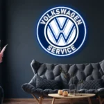 Volkswagen Neon Sign Super Car 1