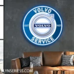 Volvo Neon Sign Super Car 1