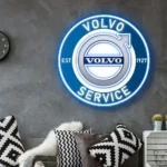 Volvo Neon Sign Super Car 1