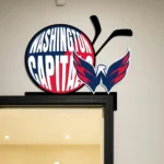 Washington Capitals Metal Sign Logo 1