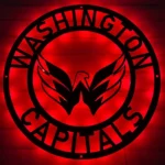 Washington Capitals Metal Sign Nhl 1