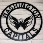 Washington Capitals Metal Sign Nhl 1