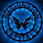 Washington Capitals Metal Sign Nhl 1